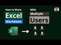 How to Share Excel Workbook with Multiple Users