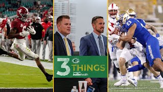 First-Round Talent, Trading Up, Draft Prospects | Three Things
