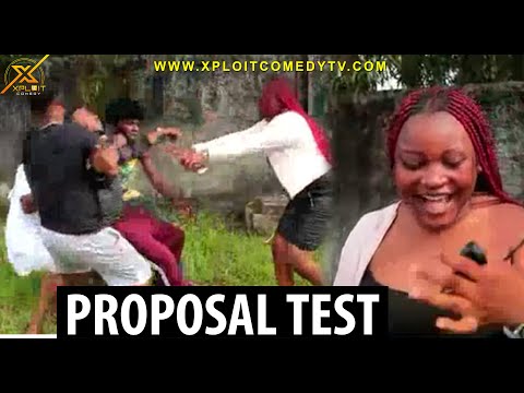 Skit : Xploit Comedy - How Many Ladies Will Pass This Proposal Test?