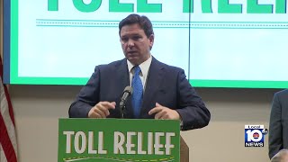 DeSantis passes toll relief bill which helps saves commuters half on tolls each month