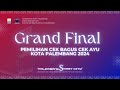 GRAND FINAL PEMILIHAN CEK BAGUS CEK AYU KOTA PALEMBANG 2024