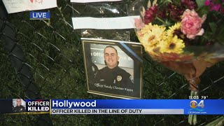 Community Mourns Loss Of Hollywood Police Officer Yandy Chirino