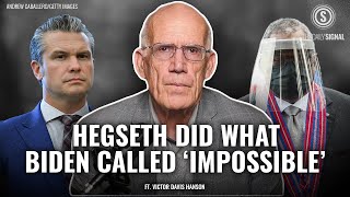 Victor Davis Hanson Hegseth Did What Biden Called Impossible