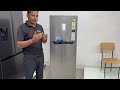 latest samsung 256 liter 2 star convertible refrigerator rt30 series demo and unboxing