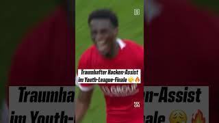 Zwei Traumtore von Ernest Poku 🔥 | Youth League auf DAZN #shorts