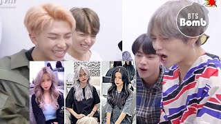 BTS REACTION Tổng Hợp Các Video Làm Tóc Của 4AM HAIR STUDIO