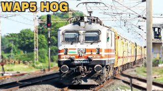 WAP5 HOG - Head on Generation  | VADODARA SHED |  Indian Railways