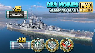 Cruiser Des Moines: Ambush for citadell hunt (x25) - World of Warships