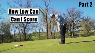 Easiest 6 Hole Stretch - Sunflower GC! Trying to Beat My Record Score on 18 Holes (-4, 68) - Part 2