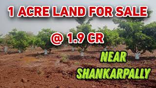 Buy Low Budget Farm Plots @ Mominpet, Shankarpally | 10 Min Drive from Budhera, Mumbai Highway