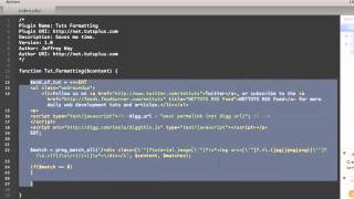 A Crash Course in WordPress Plugin Development