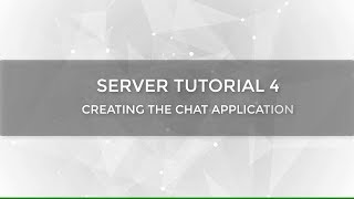 Java Server Tutorial 4 - Instant Chat Application - Using Sockets [Included GUI]