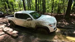 Ram Vs. Tacoma Slick Carolina clay mud and Ram road trip mileage