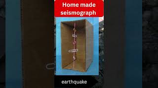Home made seismograph|| how earthquakes measure?? turkey earthquake