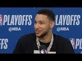 Joel Embiid & Ben Simmons Postgame Interview / Sixers vs Celtics Game 4