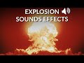 Explosion sound effects (Top 10 sound effect)