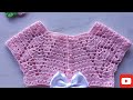 PALA EM  CROCHÊ Maysa.. 2 a 3 anos aproximadamente.. #crochet #vestidoinfantildechochê #viral