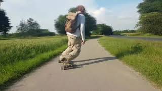 Evolve Electric Skateboard Ride | In Nature | CARVING and DRIFTING