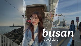 busan \u0026 flying alone to south korea 🇰🇷🌊 | travel diary | mnl48 jamie