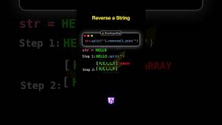 How to reverse a string in JavaScript?