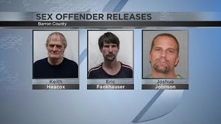 Barron County Sheriff's Department holding community meeting as three sex offenders are released