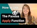 Pandas Functions: Three Ways to Use the Apply Function