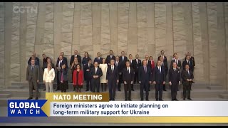 NATO FMs agree to initiate planning on long-term military support for Ukraine