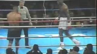 James Buster Douglas knocks out Mike Tyson