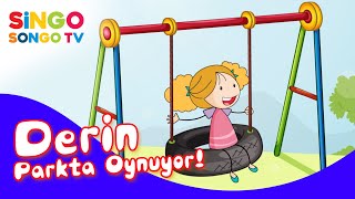 DERİN Parkta Oynuyor 🪁 – SingoSongo TV I İsme Özel Çocuk Şarkıları 🎶