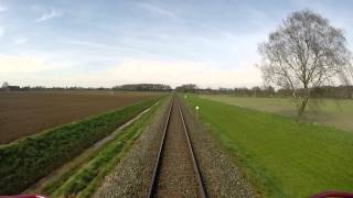 Führerstandsmitfahrt mit der Bentheimer Eisenbahn von Bad Bentheim bis Nordhorn