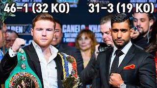 Canelo Alvarez vs Amir Khan Highlights.