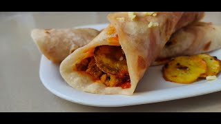 Soya Bean Kathi Roll | Lockdown Recipe