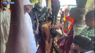 WATCH: Governor Lucky Aiyedatiwa Meets His Classmate At Polling Unit