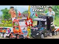 KEONG VS CORONG!! DITDIM BATLE TELOLET PAKAI TRUCK MINI