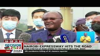 Nairobi Expressway open for everyday use