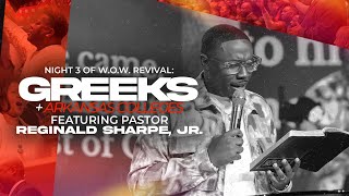 W.O.W. Revival: October 16 ft. Pastor Reginald Sharpe, Jr.