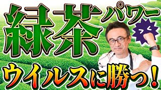 【緑茶カテキン】天然の抗ウイルス剤で風邪・ウイルスに負けない体づくり