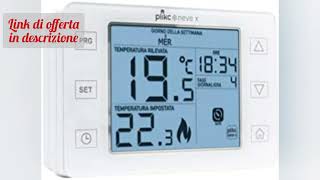 Cronotermostato settimanale digitale Plikc - Neve (Neve X)