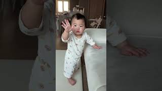 개인기가 늘어가는 9개월 아기 #쌍둥이육아 #baby #9개월아기