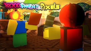 THE NEW BEST COMBAT GAME ON ROBLOX... | BLOOD SWEAT \u0026 PIXELS