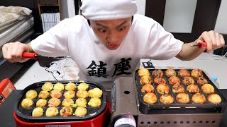 スーパー炎たこ vs 銀だこ純正のたこ焼き機 vs かっつー