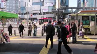 【渋谷駅】山手線南改札から空港行きバス乗り場