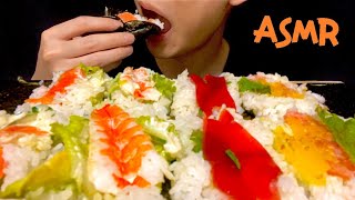 【ASMR/咀嚼音】手巻き寿司 | Hand-rolled sushi | Eating sounds | MUKBANG | 大食い | 飯テロ