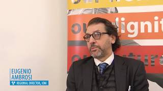 Migration management: One year into the EU-IOM Joint Initiative (Eugenio Ambrosi, IOM)