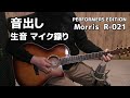 morris r 021　開封＆音出し　初心者にオススメ出来るエレアコを探そう！