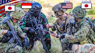 US-Japan-Indonesia joint Live-Fire Exercise - Free & Open Indo Pacific