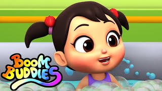 Canção banho | Desenho animado | Canção infantil | Boom Buddies Português | Animação