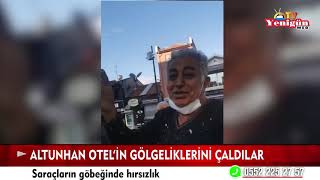 Saraçların göbeğinde hırsızlık