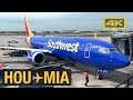 Southwest Airlines Boeing 737 MAX 8, Houston Hobby HOU Miami International Airport MIA, Trip Report