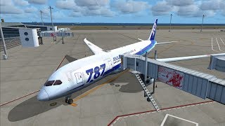 【VATJPN】 VATSIM JAPAN 2018.02.17 月例初心者歓迎イベント 東京→新千歳 ANA56 B788